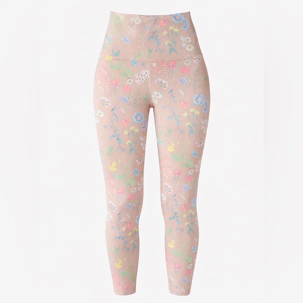 NWT Women’s XS | Fabletics | Saguaro Floral Ultra High Waisted PureLuxe 7/8